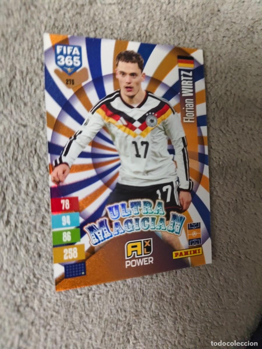 Fu&szlig;ball-Sticker: 275 365 ADRENALYN 26 27 FLORIAN WIRTZ ALEMANIA ULTRA MAGICIAN 2026 2027 FIFA PANINI AAV