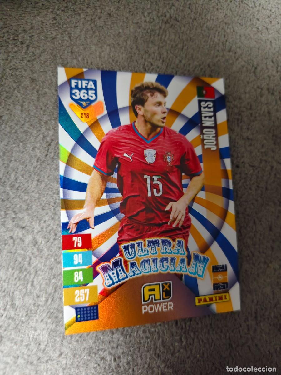 Fu&szlig;ball-Sticker: 278 365 ADRENALYN 26 27 JO&Atilde;O NEVES PORTUGAL ULTRA MAGICIAN 2026 2027 FIFA PANINI AAV