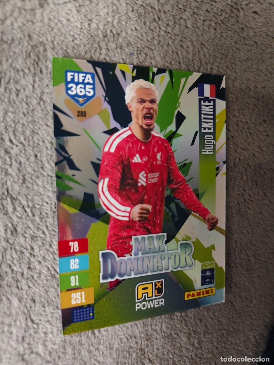 Figurine di Calcio: 280 365 ADRENALYN 26 27 HUGO EKITIKE LIVERPOOL MAX DOMINATOR 2026 2027 FIFA PANINI AAV