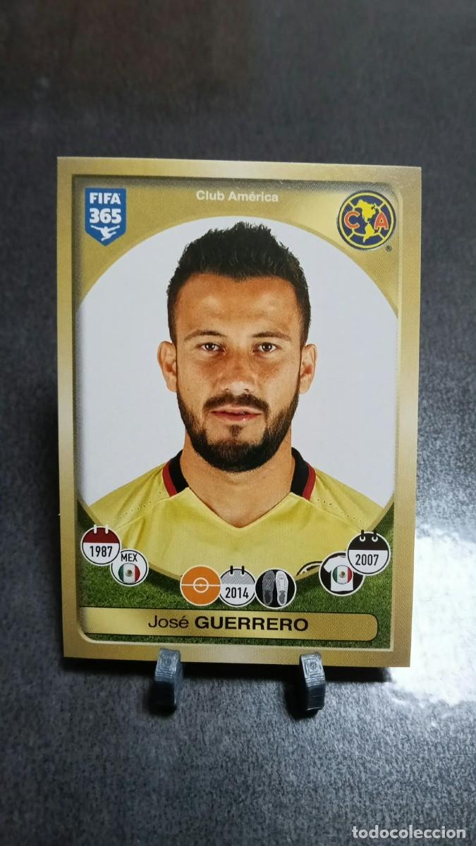 Cromos de f&uacute;tbol: Guerrero 484 Club America 2016 2017 Fifa 365 Sin Pegar