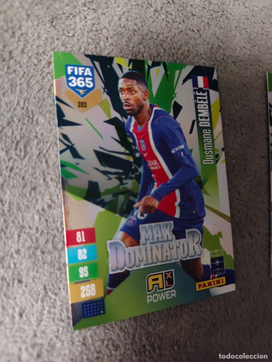 Cromos de f&uacute;tbol: 283 365 ADRENALYN 26 27 OUSMANE DEMB&Eacute;L&Eacute; PARIS SAINT-GERMAIN MAX DOMINATOR 2026 2027 FIFA PANINI AAV