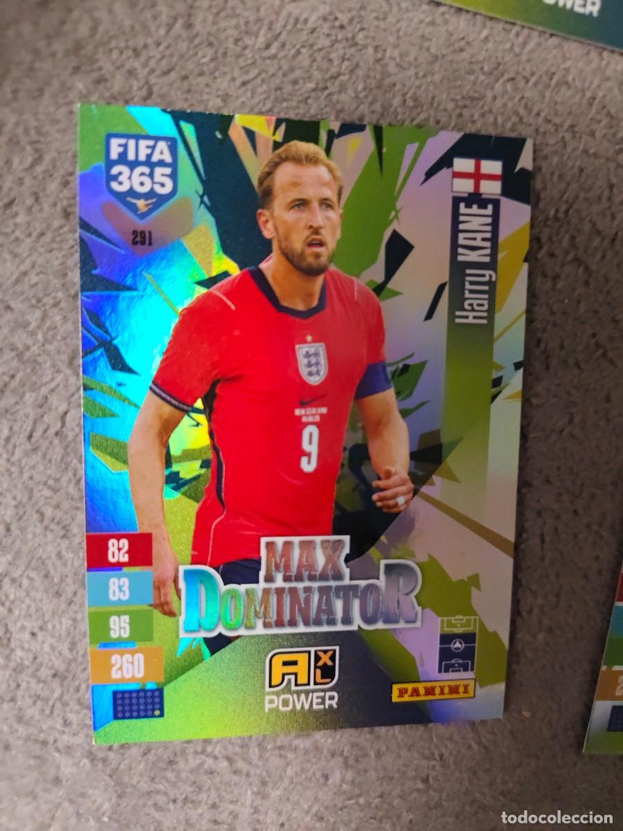 Cromos de f&uacute;tbol: 291 365 ADRENALYN 26 27 HARRY KANE INGLATERRA MAX DOMINATOR POWER 2026 2027 FIFA PANINI AAV