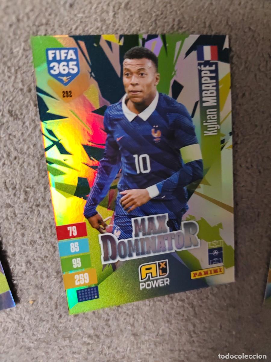 Cromos de f&uacute;tbol: 292 365 ADRENALYN 26 27 KYLIAN MBAPP&Eacute; FRANCIA MAX DOMINATOR POWER 2026 2027 FIFA PANINI AAV