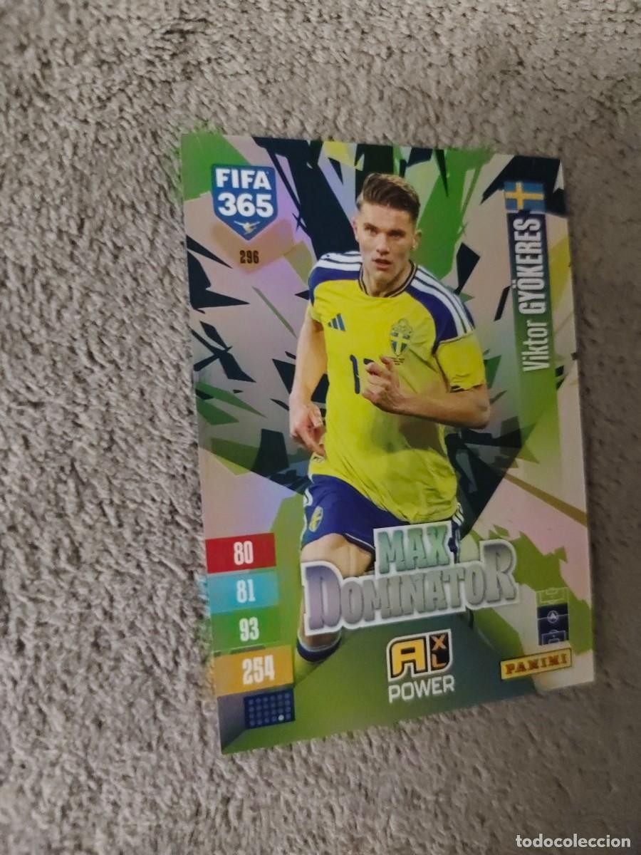 Figurine di Calcio: 296 365 ADRENALYN 26 27 VIKTOR GY&Ouml;KERES SUECIA MAX DOMINATOR POWER 2026 2027 FIFA PANINI AAV