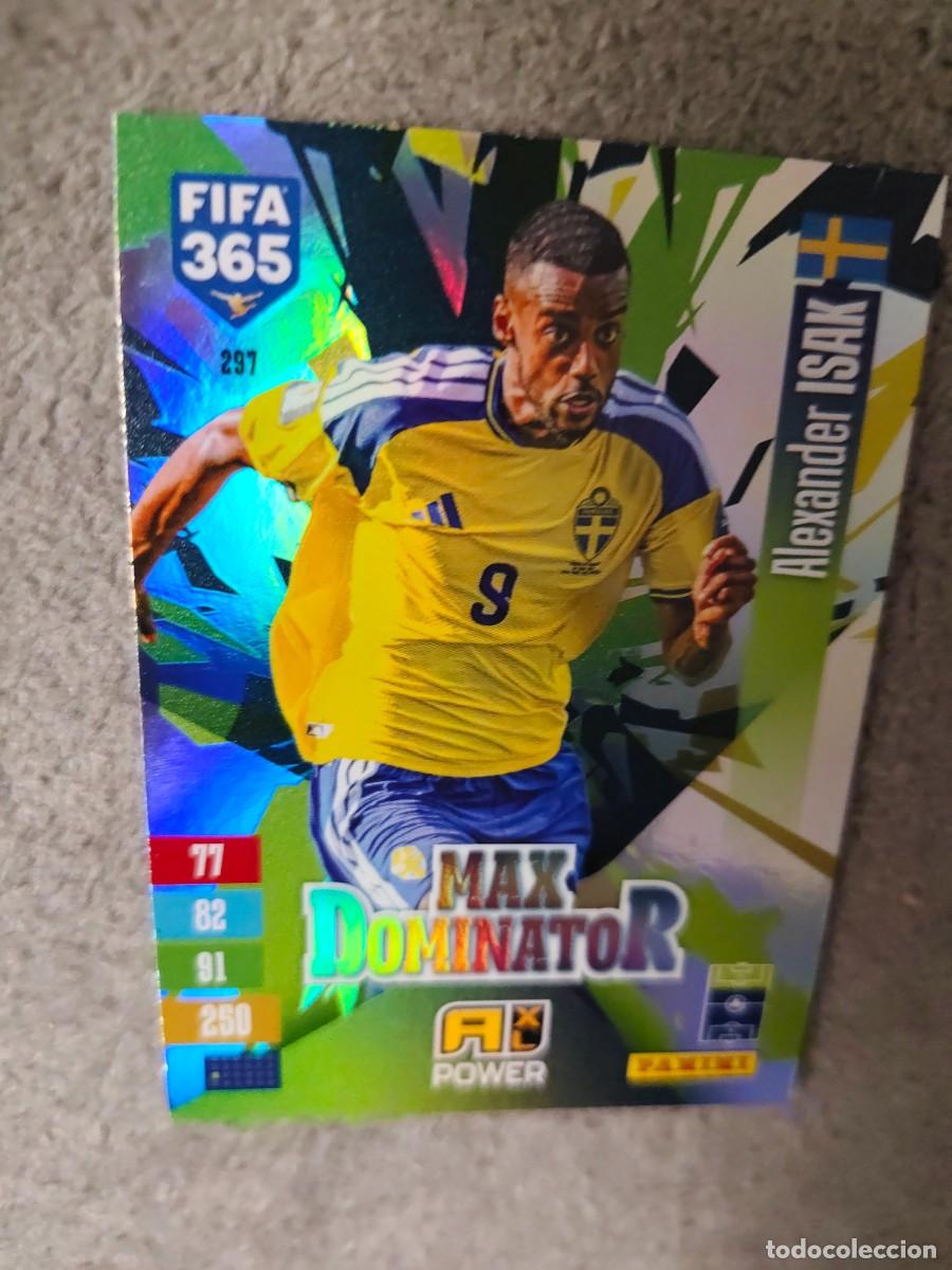 Figurine di Calcio: 297 365 ADRENALYN 26 27 ALEXANDER ISAK SUECIA MAX DOMINATOR POWER 2026 2027 FIFA PANINI AAV
