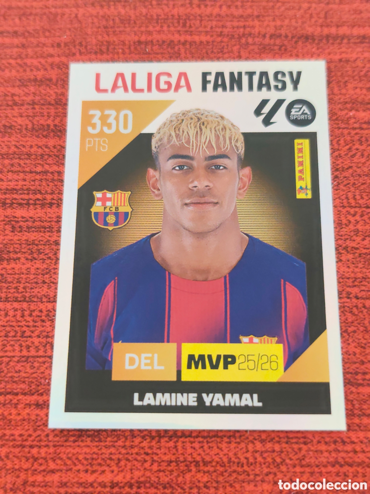 Cromos de f&uacute;tbol: LALIGA FANTASY 5 LAMINE YAMAL FC BARCELONA EDICIONES ESTE 2026 2027
