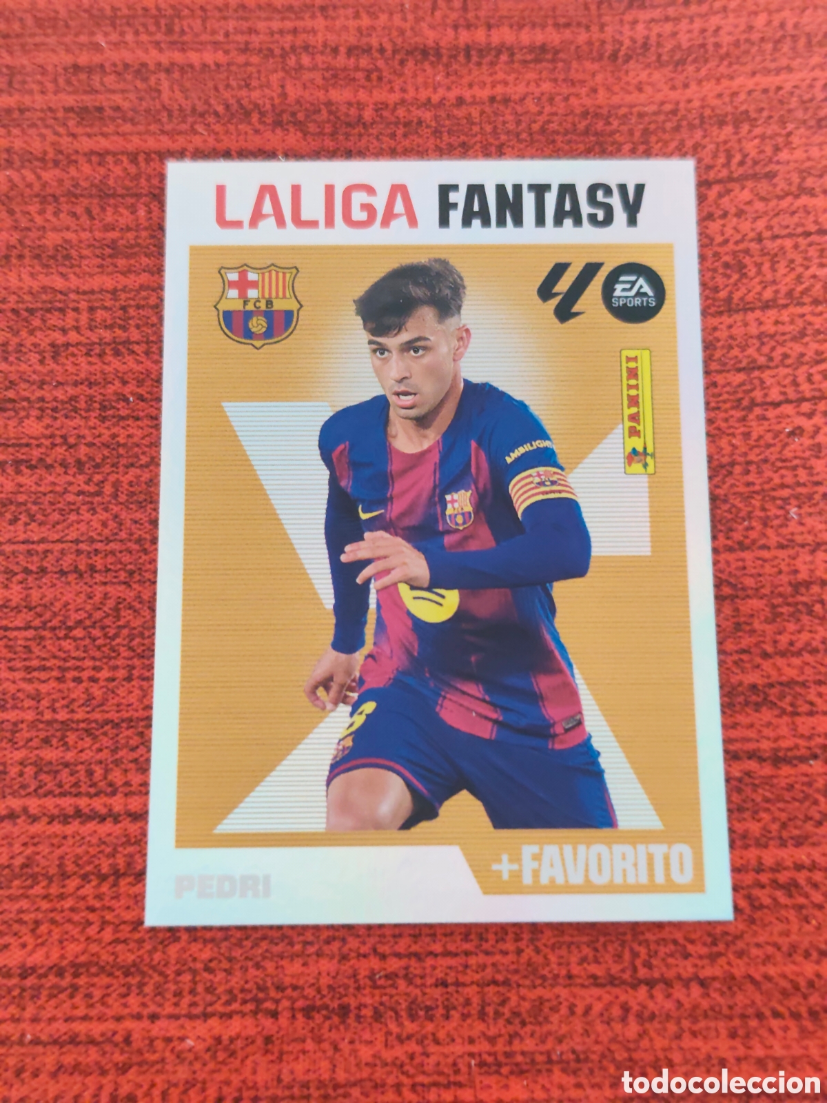 Cartes &agrave; collectionner de Football: LALIGA FANTASY 7 PEDRI FC BARCELONA EDICIONES ESTE 2026 2027