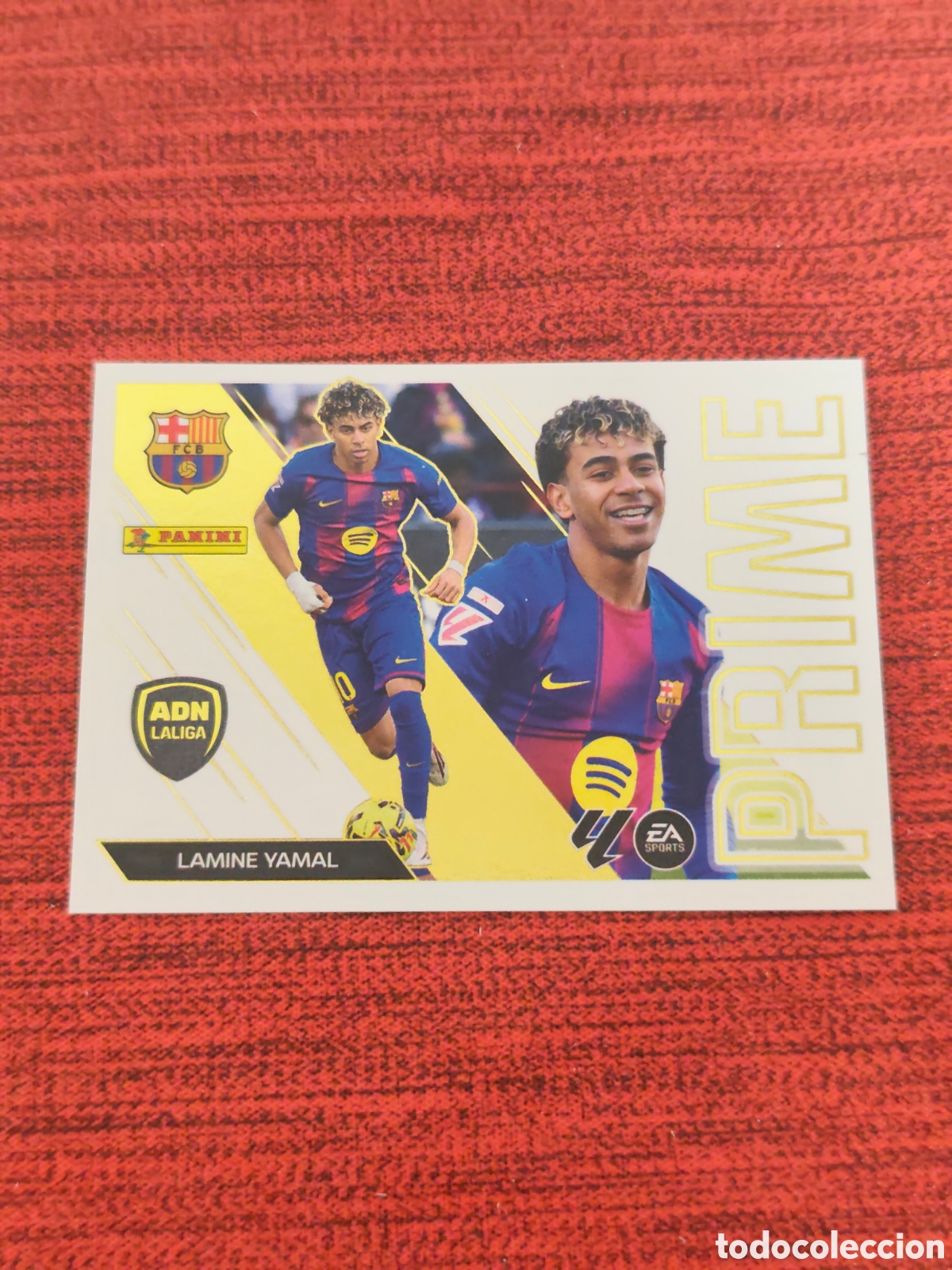 Cromos de f&uacute;tbol: PRIME 6 LAMINE YAMAL FC BARCELONA EDICIONES ESTE 2026 2027
