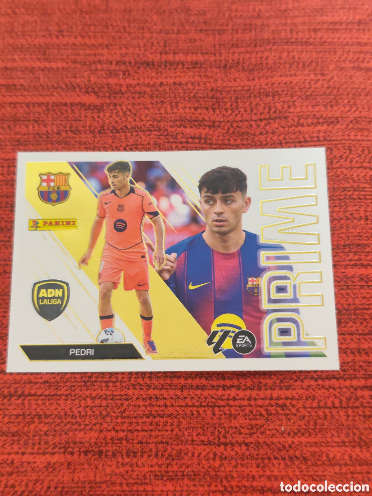 Cromos de f&uacute;tbol: PRIME 12 PEDRI FC BARCELONA EDICIONES ESTE 2026 2027