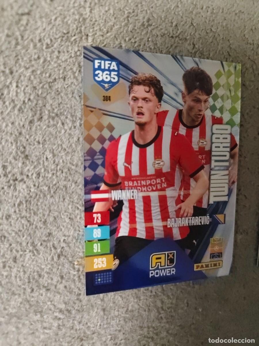 Cromos de f&uacute;tbol: 304 365 ADRENALYN 26 27 WANNER BAJRAKTAREVIĆ PSV EINDHOVEN TWIN TURBO 2026 2027 FIFA PANINI AAV