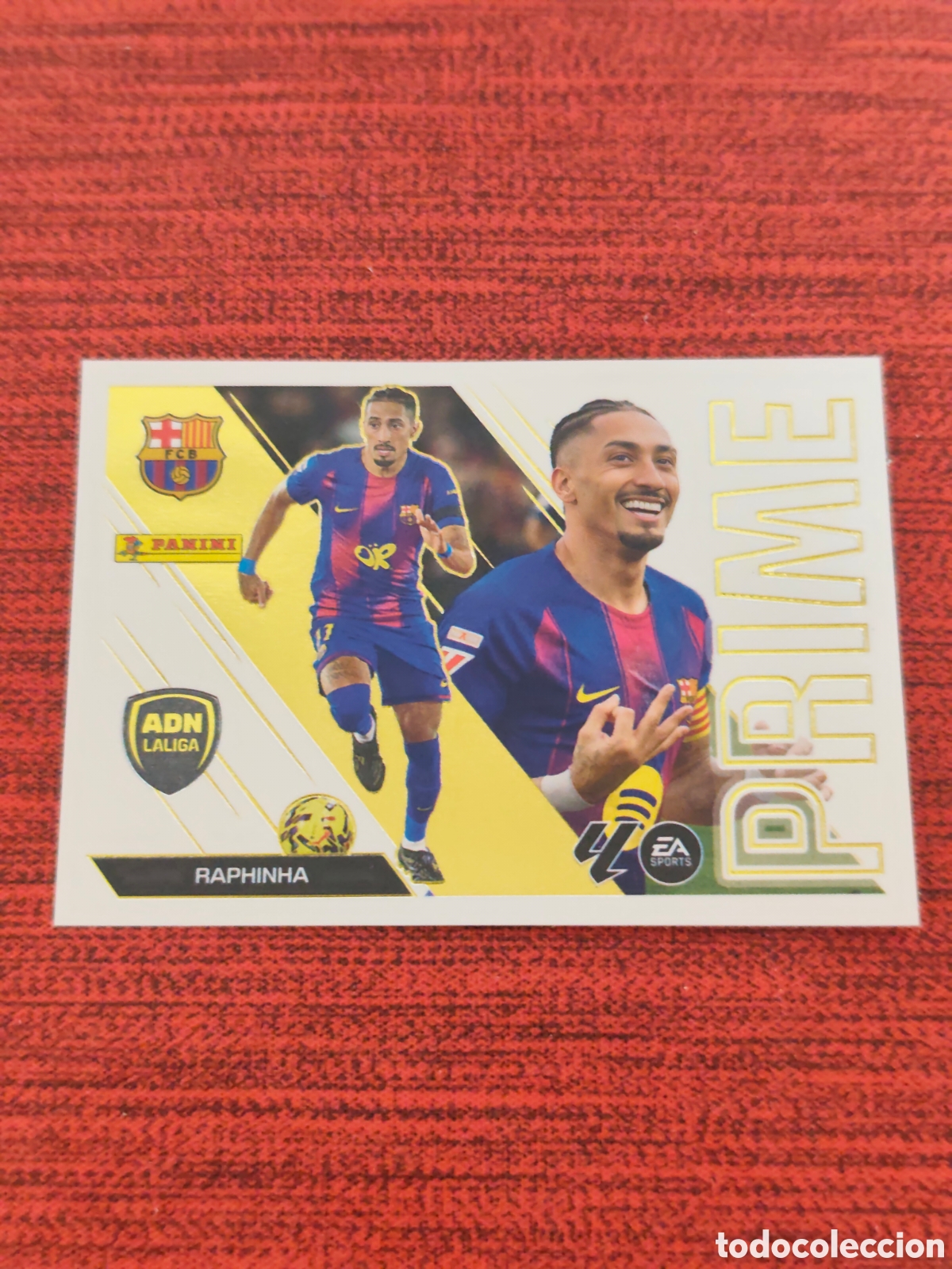 Cromos de f&uacute;tbol: PRIME 13 RAPHINHA FC BARCELONA EDICIONES ESTE 2026 2027