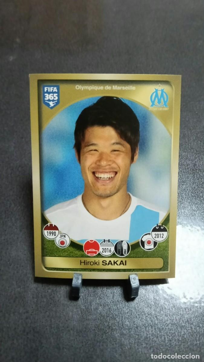 Cromos de f&uacute;tbol: Sakai 155 Olimpique de Marsella 2016 2017 Fifa 365 Sin Pegar