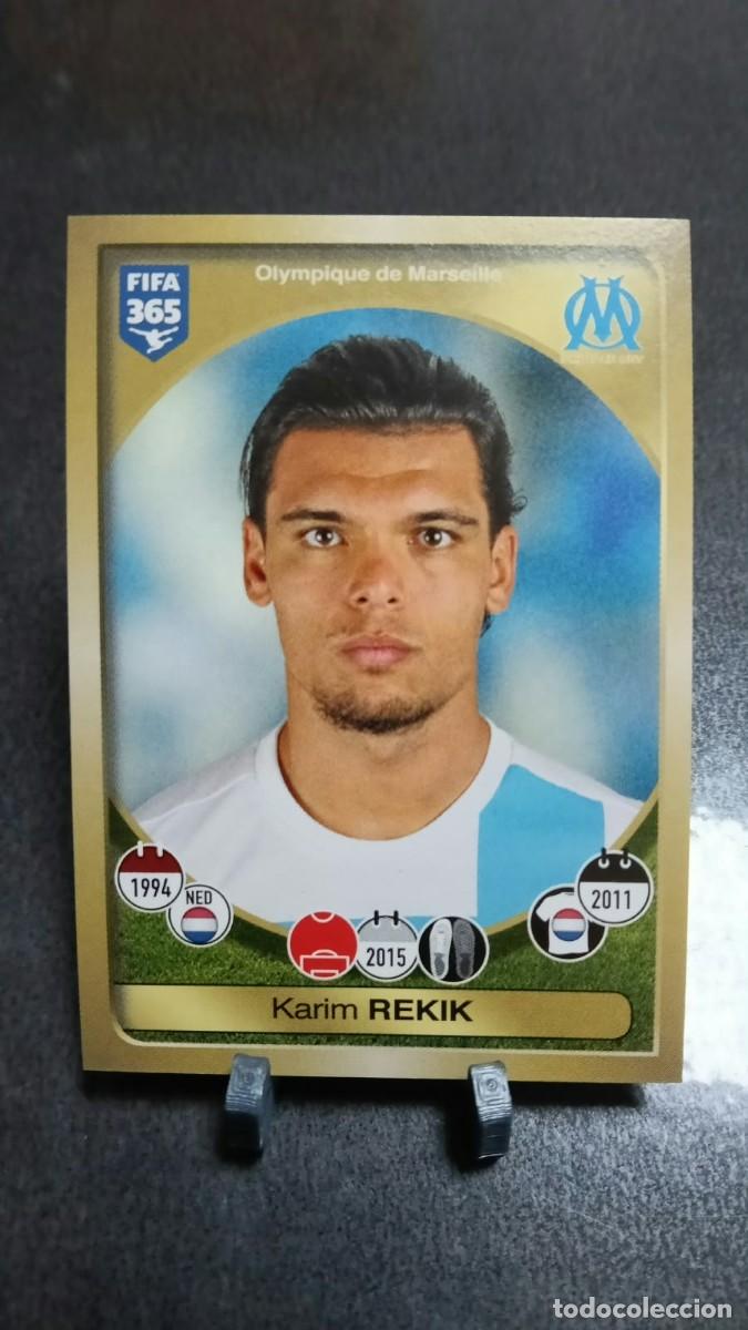 Cromos de f&uacute;tbol: Rekik 150 Olimpique de Marsella 2016 2017 Fifa 365 Sin Pegar