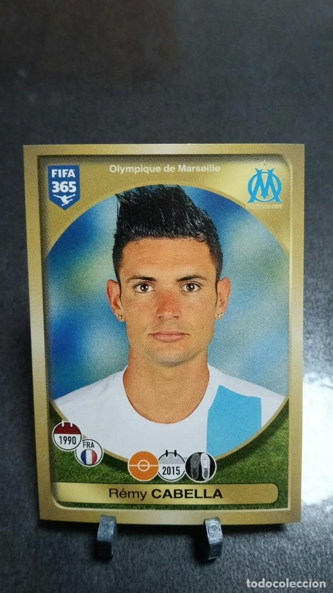 Cromos de f&uacute;tbol: Cabella 158 Olimpique de Marsella 2016 2017 Fifa 365 Sin Pegar