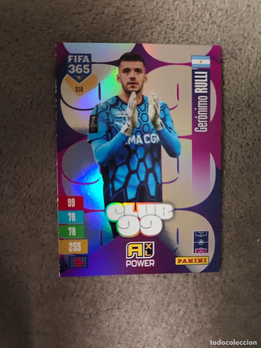 Cromos de f&uacute;tbol: 318 365 ADRENALYN 26 27 RULLI OLYMPIQUE DE MARSEILLE CLUB 99 POWER 2026 2027 FIFA PANINI AAV