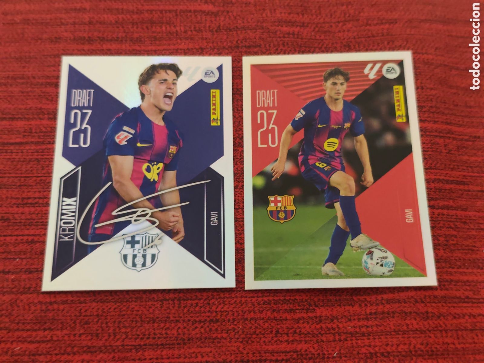 Cartes &agrave; collectionner de Football: KROMIX DRAFT 8 GAVI FC BARCELONA EDICIONES ESTE 2026 2027