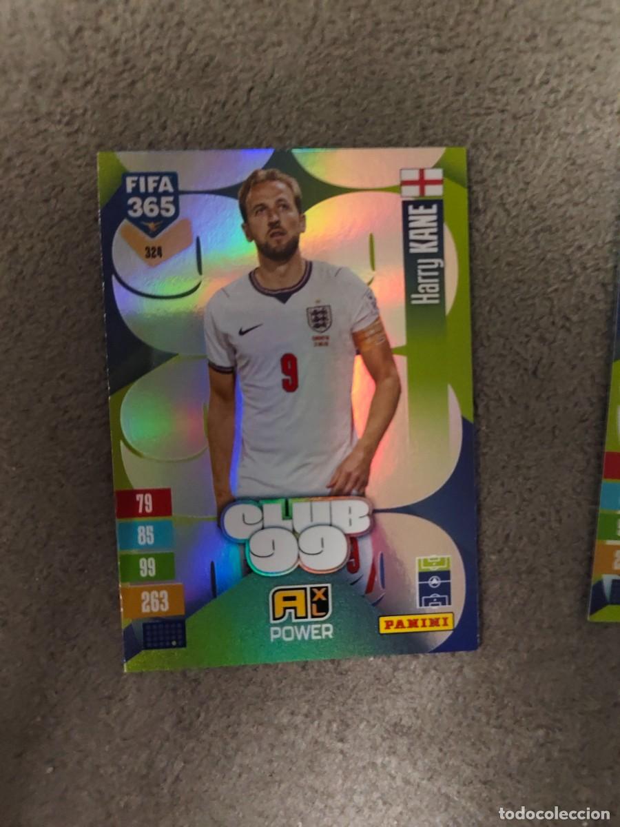 Cromos de f&uacute;tbol: 324 365 ADRENALYN 26 27 HARRY KANE INGLATERRA CLUB 99 POWER 2026 2027 FIFA PANINI AAV