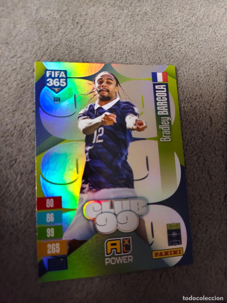 Cromos de f&uacute;tbol: 326 365 ADRENALYN 26 27 BRADLEY BARCOLA FRANCIA CLUB 99 POWER 2026 2027 FIFA PANINI AAV