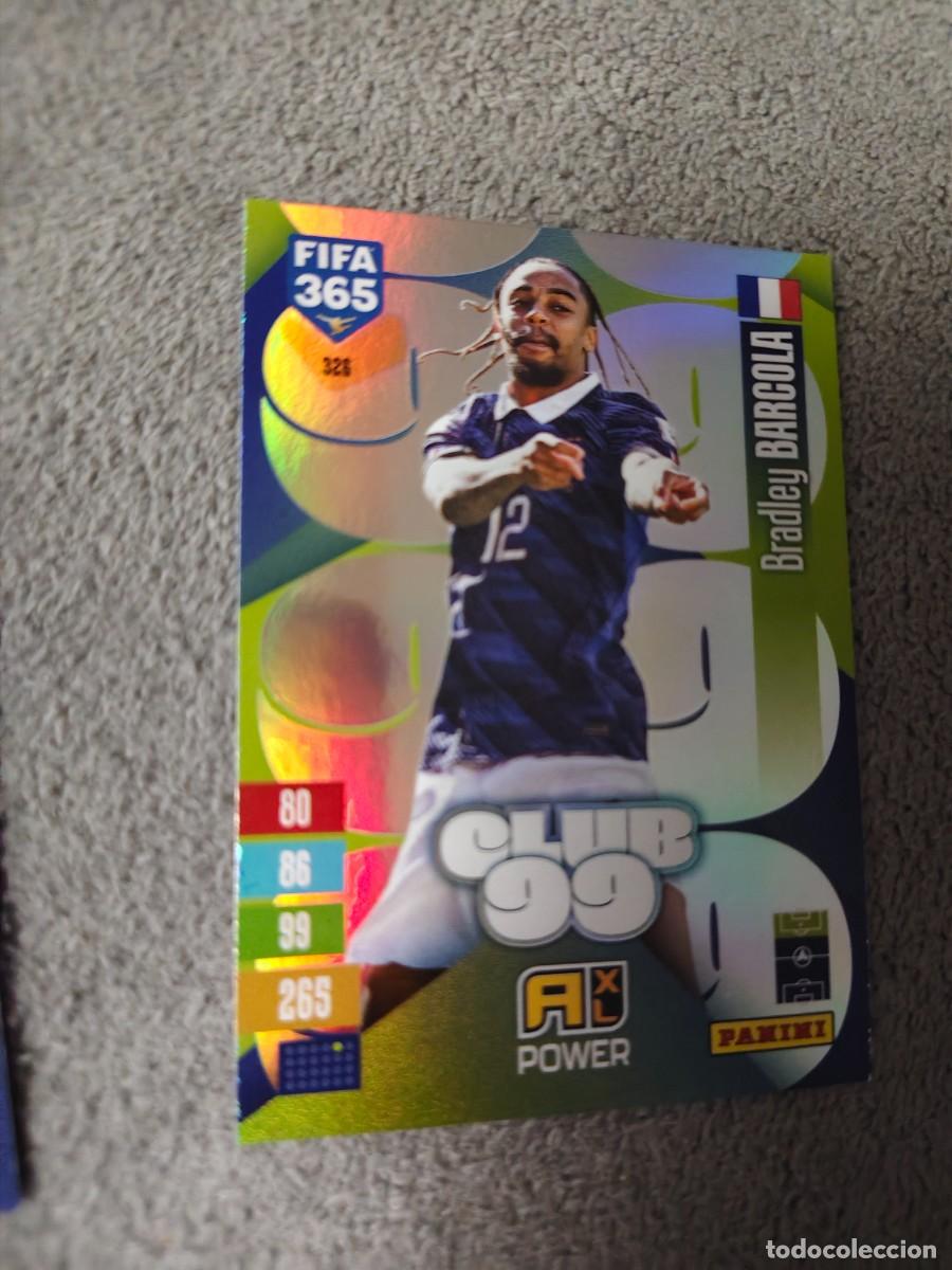Cromos de f&uacute;tbol: 326 365 ADRENALYN 26 27 BRADLEY BARCOLA FRANCIA CLUB 99 POWER 2026 2027 FIFA PANINI AAV