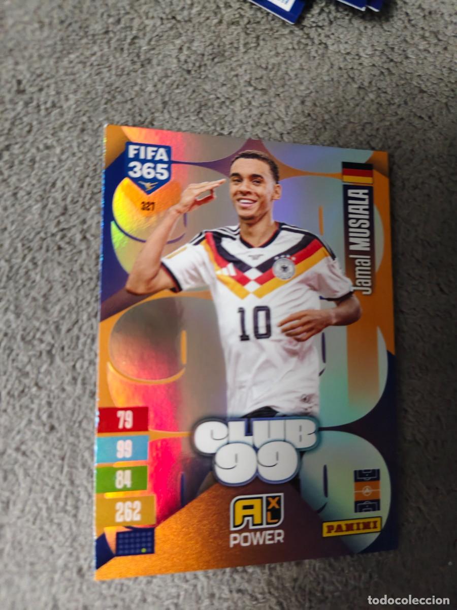 Cromos de f&uacute;tbol: 327 365 ADRENALYN 26 27 JAMAL MUSIALA ALEMANIA CLUB 99 POWER 2026 2027 FIFA PANINI AAV