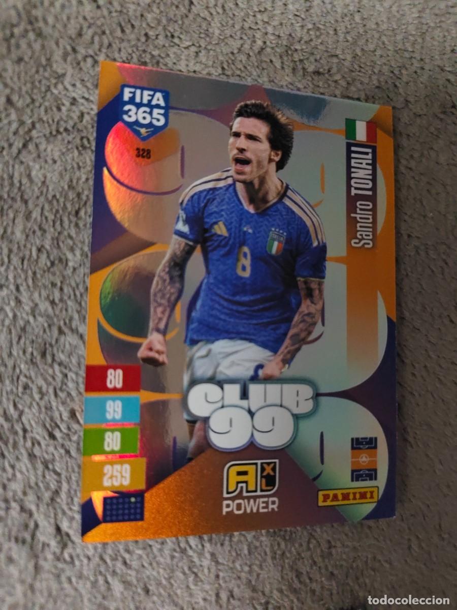 Cromos de f&uacute;tbol: 328 365 ADRENALYN 26 27 SANDRO TONALI ITALIA CLUB 99 POWER 2026 2027 FIFA PANINI AAV