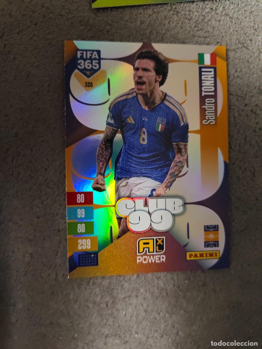 Cromos de f&uacute;tbol: 328 365 ADRENALYN 26 27 SANDRO TONALI ITALIA CLUB 99 POWER 2026 2027 FIFA PANINI AAV