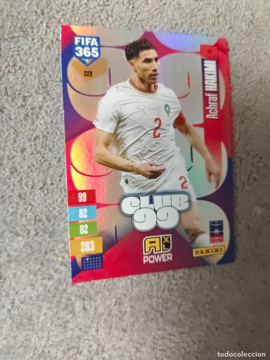 Cromos de f&uacute;tbol: 329 365 ADRENALYN 26 27 ACHRAF HAKIMI MARRUECOS CLUB 99 POWER 2026 2027 FIFA PANINI AAV