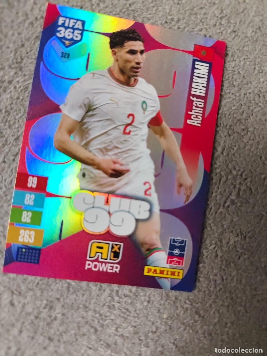 Cromos de f&uacute;tbol: 329 365 ADRENALYN 26 27 ACHRAF HAKIMI MARRUECOS CLUB 99 POWER 2026 2027 FIFA PANINI AAV