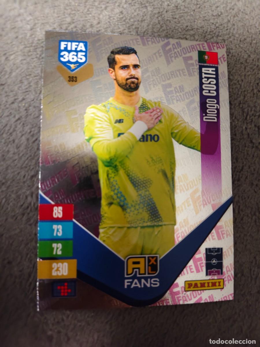 Cartes &agrave; collectionner de Football: 353 365 ADRENALYN 26 27 DIOGO COSTA FC PORTO FAN FAVOURITE 2026 2027 FIFA PANINI AAV