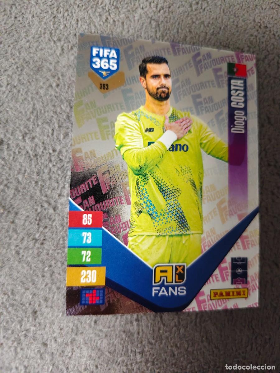 Cartes &agrave; collectionner de Football: 353 365 ADRENALYN 26 27 DIOGO COSTA FC PORTO FAN FAVOURITE 2026 2027 FIFA PANINI AAV