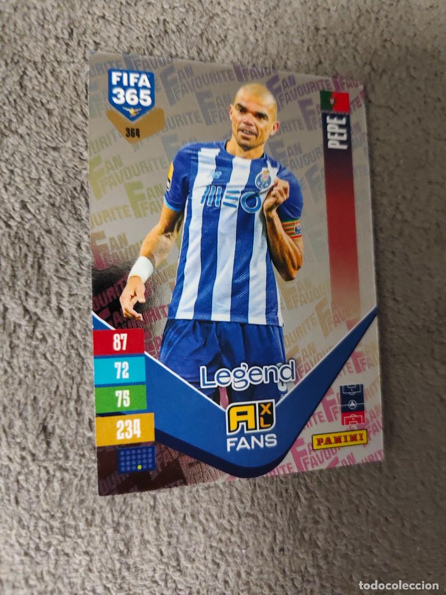 Cromos de f&uacute;tbol: 364 365 ADRENALYN 26 27 PEP&Ecirc; FC PORTO FAN FAVOURITE 2026 2027 FIFA PANINI AAV