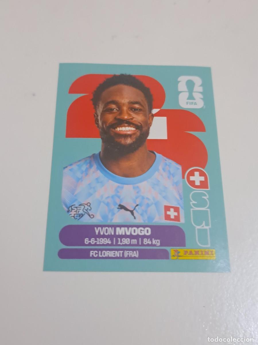 Cromos de f&uacute;tbol: CROMO MUNDIAL 2026 SUI 3 MVOGO SUIZA WORLD CUP 2026 PANINI