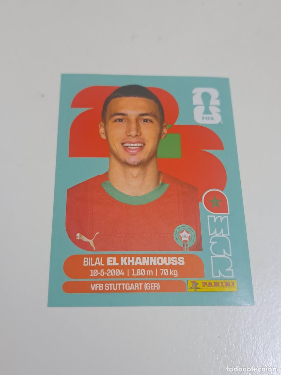 Cromos de f&uacute;tbol: CROMO MUNDIAL 2026 MAR 14 EL KHANNOUSS MARRUECOS WORLD CUP 2026 PANINI
