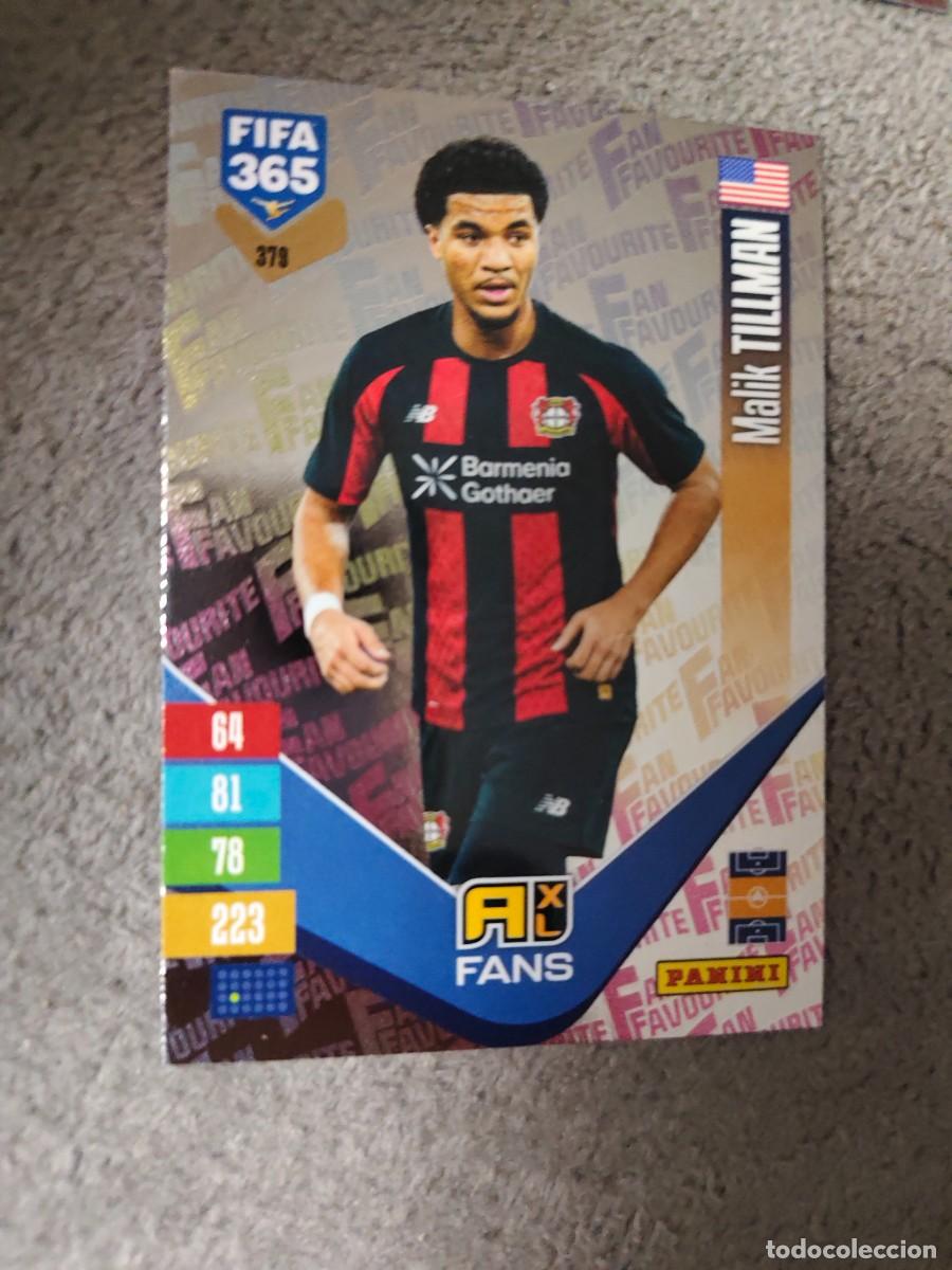 Cromos de Futebol: 379 365 ADRENALYN 26 27 MALIK TILLMAN BAYER 04 LEVERKUSEN FAN FAVOURITE 2026 2027 FIFA PANINI AAV