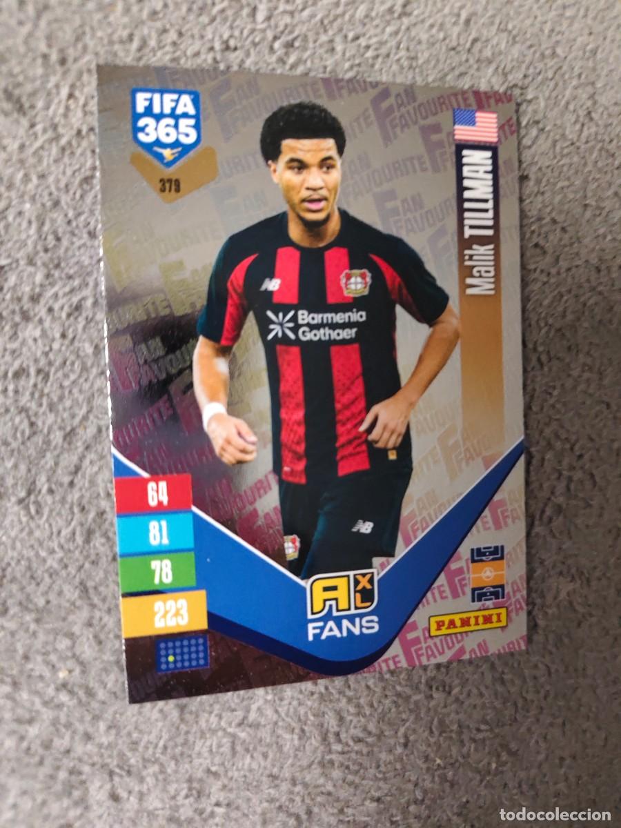Cromos de Futebol: 379 365 ADRENALYN 26 27 MALIK TILLMAN BAYER 04 LEVERKUSEN FAN FAVOURITE 2026 2027 FIFA PANINI AAV