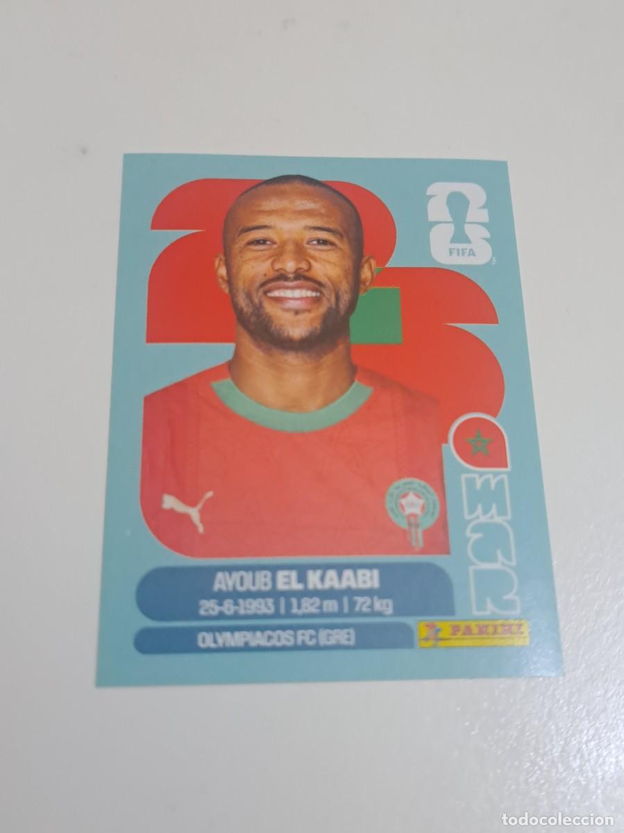 Cromos de Futebol: CROMO MUNDIAL 2026 MAR 20 EL KAABI MARRUECOS WORLD CUP 2026 PANINI