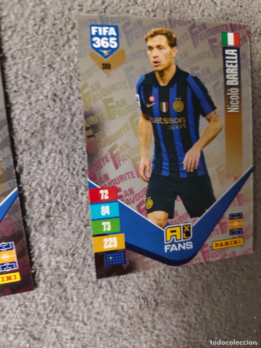 Cromos de Futebol: 380 365 ADRENALYN 26 27 NICOL&Ograve; BARELLA INTER MILAN FAN FAVOURITE 2026 2027 FIFA PANINI AAV