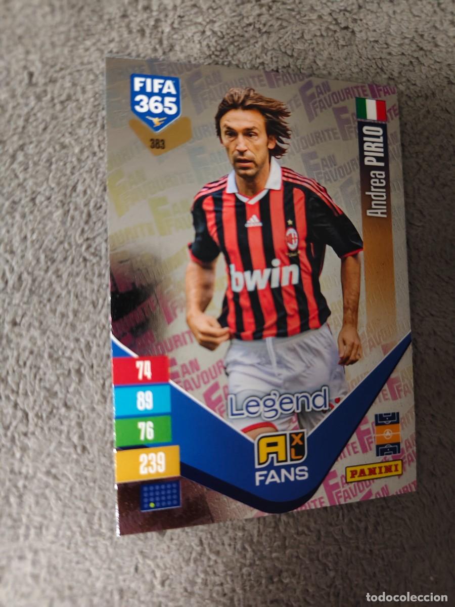 Cromos de Futebol: 383 365 ADRENALYN 26 27 ANDREA PIRLO AC MILAN FAN FAVOURITE 2026 2027 FIFA PANINI AAV
