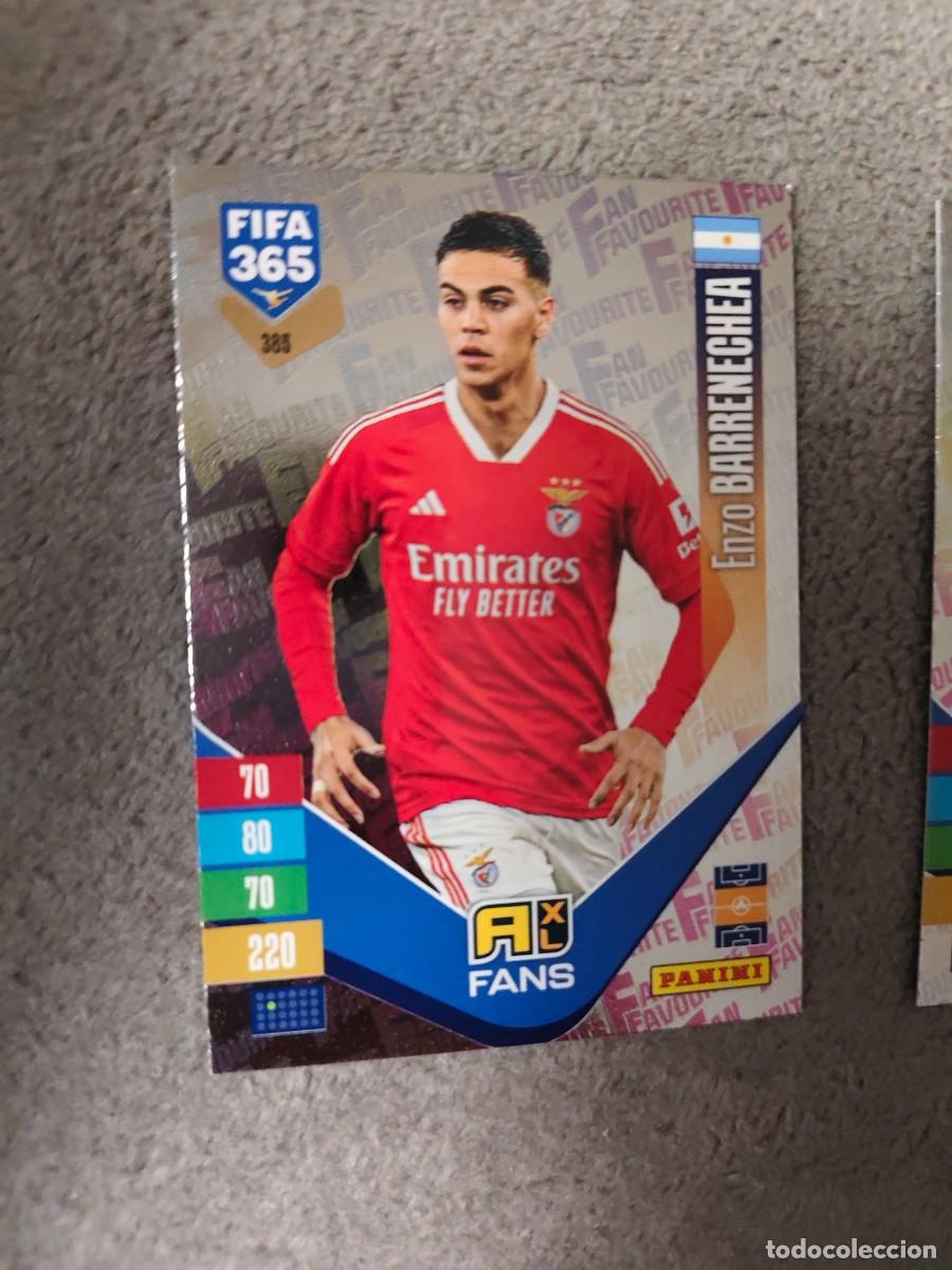 Cromos de Futebol: 385 365 ADRENALYN 26 27 ENZO BARRENECHEA SL BENFICA FAN FAVOURITE 2026 2027 FIFA PANINI AAV