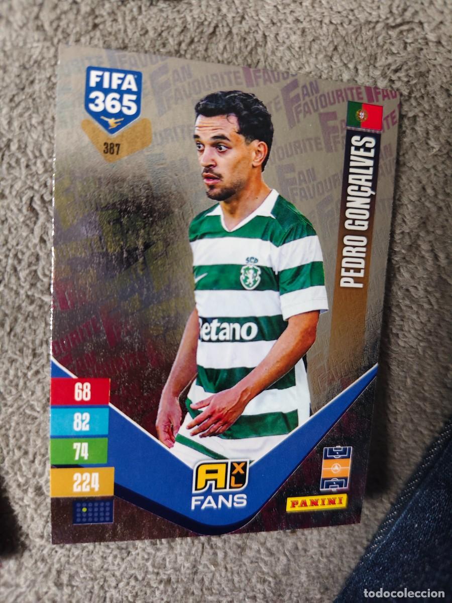 Cromos de f&uacute;tbol: 387 365 ADRENALYN 26 27 PEDRO GON&Ccedil;ALVES SPORTING CP FAN FAVOURITE 2026 2027 FIFA PANINI AAV
