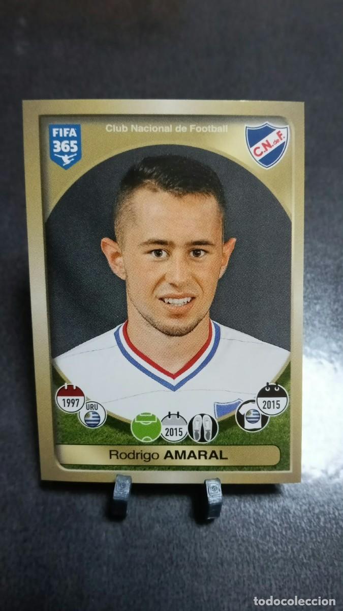 Cromos de f&uacute;tbol: Amaral 582 Club National de Football 2016 2017 Fifa 365 Sin Pegar