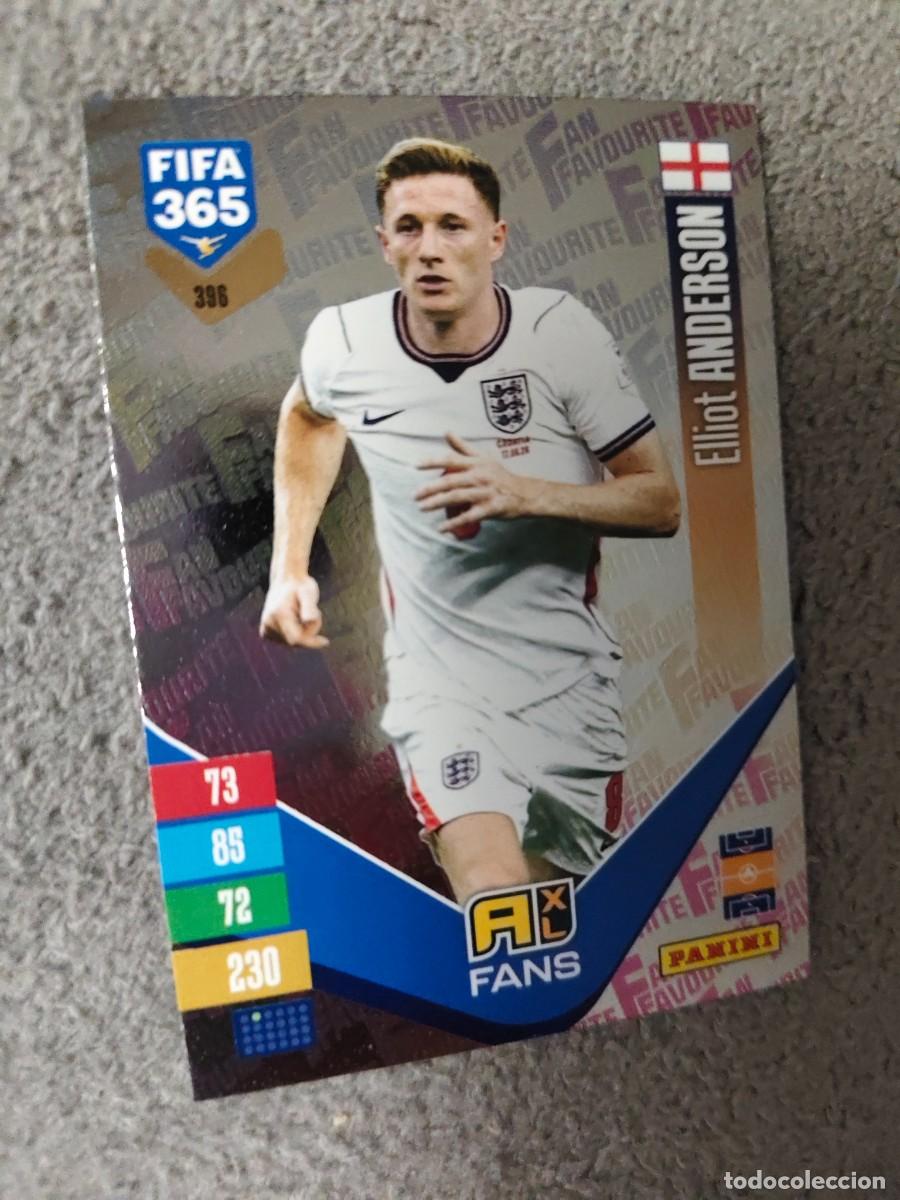 Cromos de f&uacute;tbol: 396 365 ADRENALYN 26 27 ELLIOT ANDERSON INGLATERRA FAN FAVOURITE 2026 2027 FIFA PANINI AAV