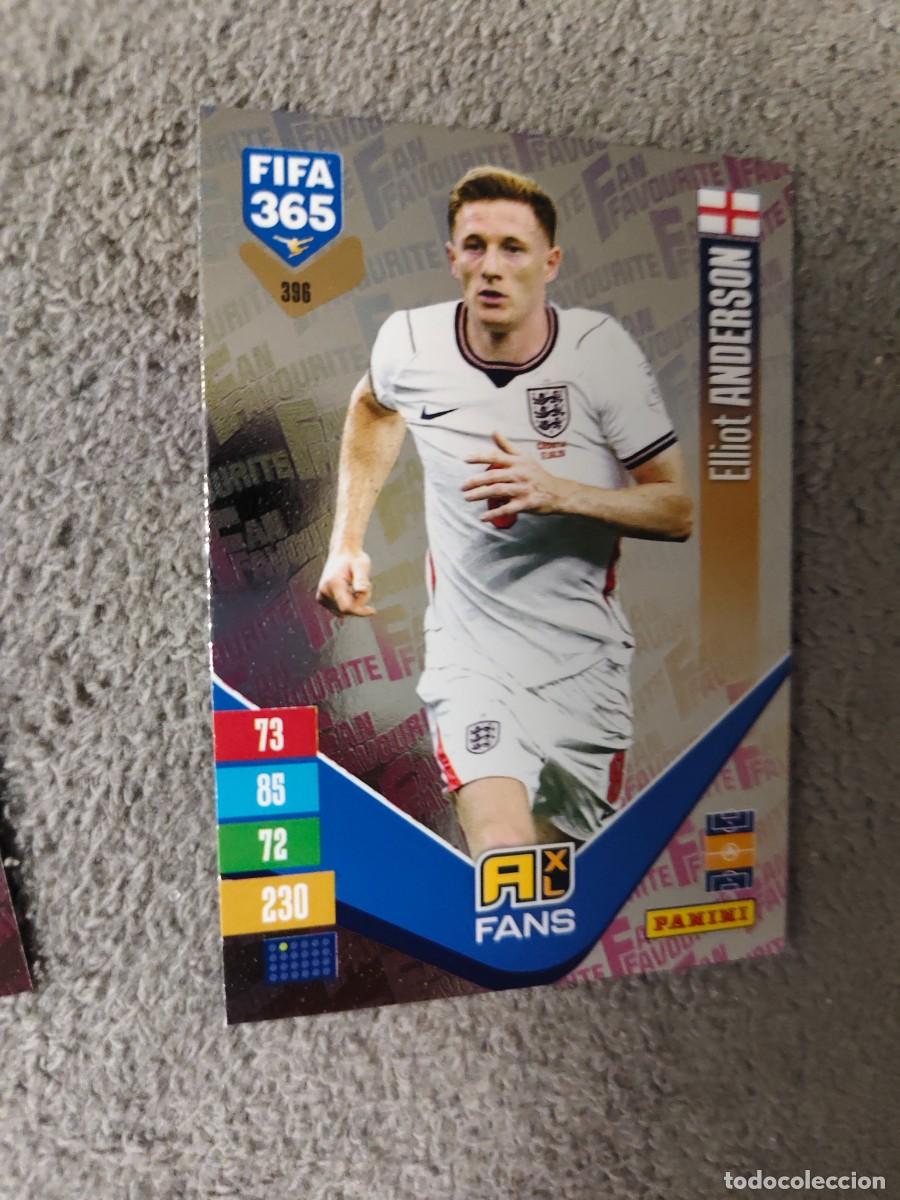Cromos de f&uacute;tbol: 396 365 ADRENALYN 26 27 ELLIOT ANDERSON INGLATERRA FAN FAVOURITE 2026 2027 FIFA PANINI AAV