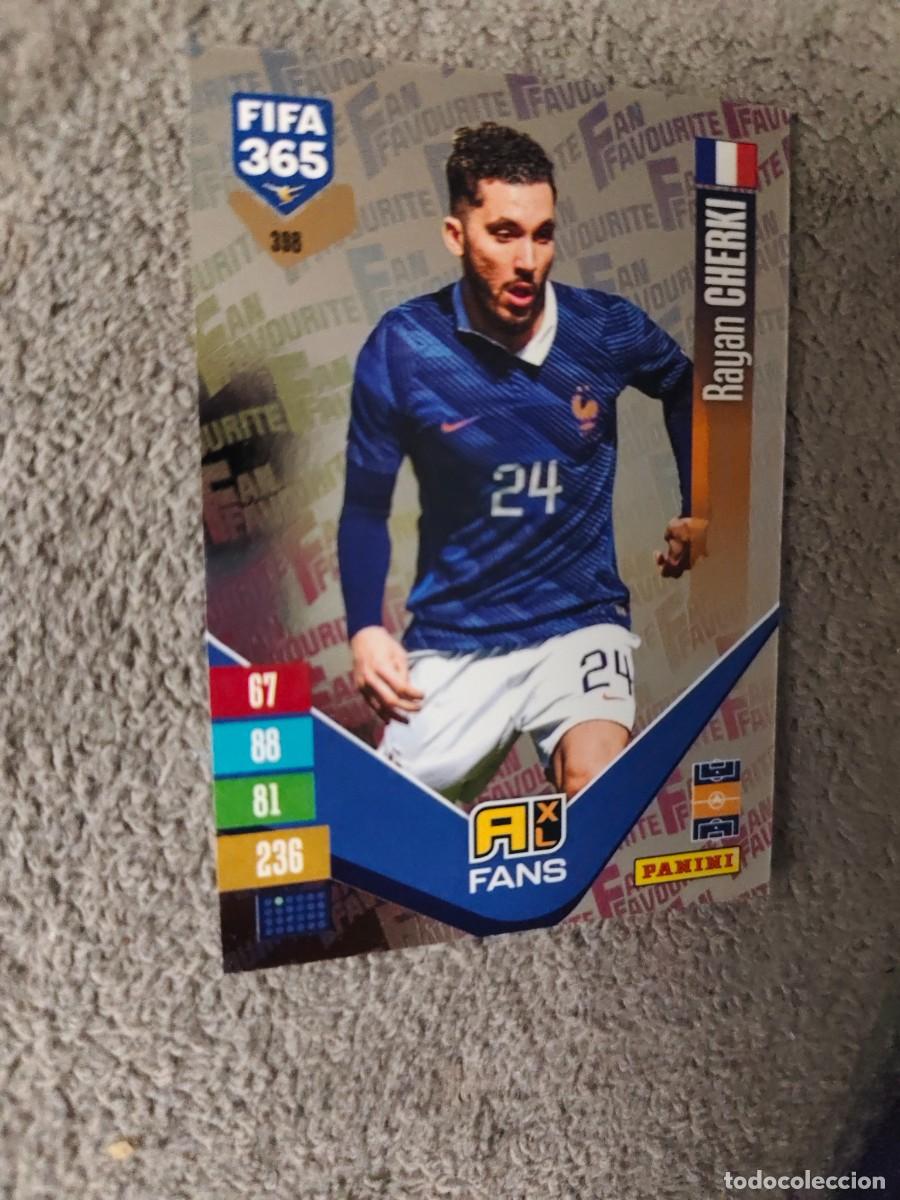 Cromos de f&uacute;tbol: 398 365 ADRENALYN 26 27 RAYAN CHERKI FRANCIA FAN FAVOURITE 2026 2027 FIFA PANINI AAV