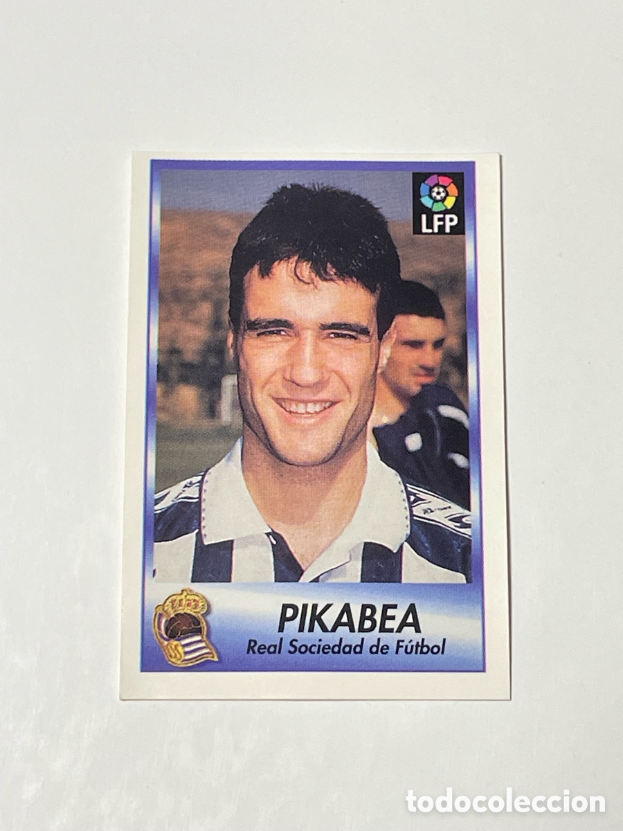Cromos de f&uacute;tbol: Jos&eacute; Antonio Pikabea Real Sociedad 96/97 Bollycao #227