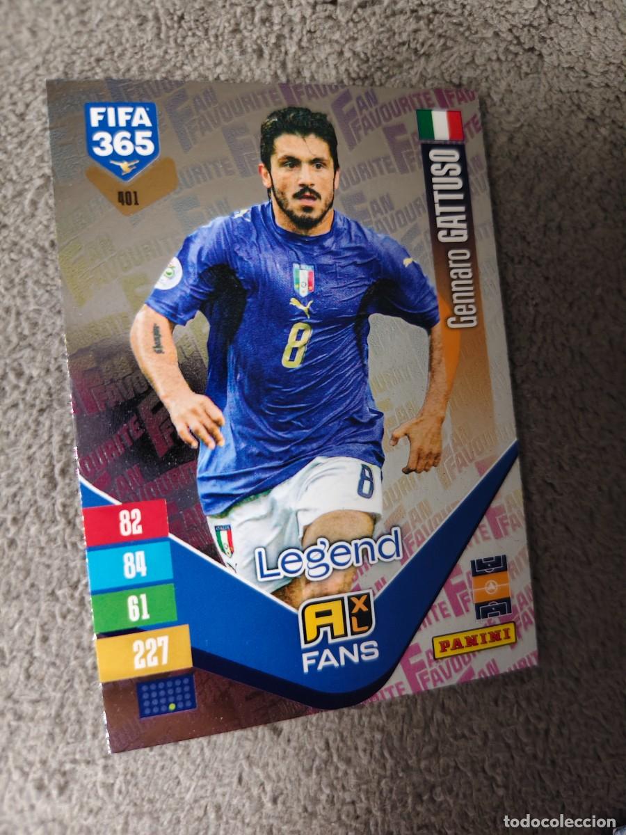 Cromos de f&uacute;tbol: 401 365 ADRENALYN 26 27 GENNARO GATTUSO ITALIA FAN FAVOURITE 2026 2027 FIFA PANINI AAV