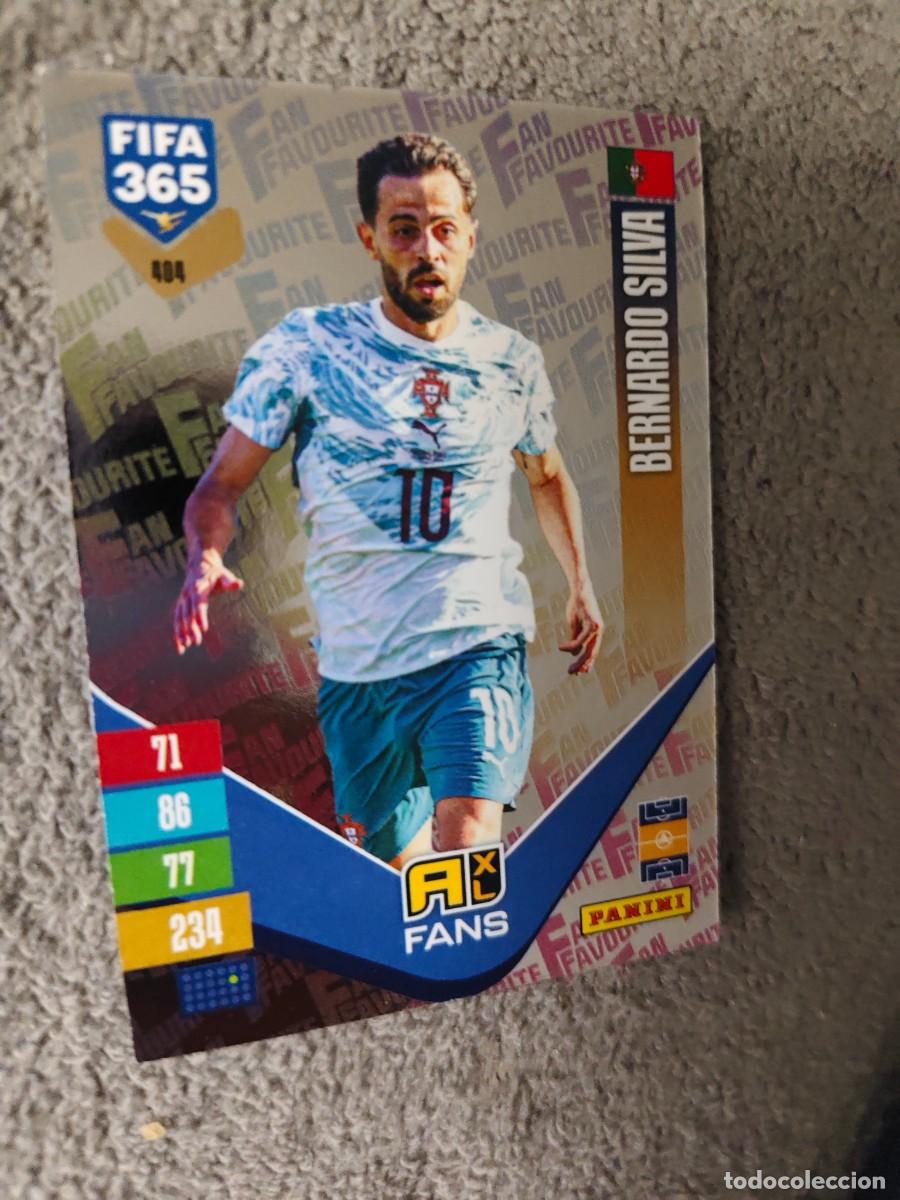 Cromos de f&uacute;tbol: 404 365 ADRENALYN 26 27 BERNARDO SILVA PORTUGAL FAN FAVOURITE 2026 2027 FIFA PANINI AAV