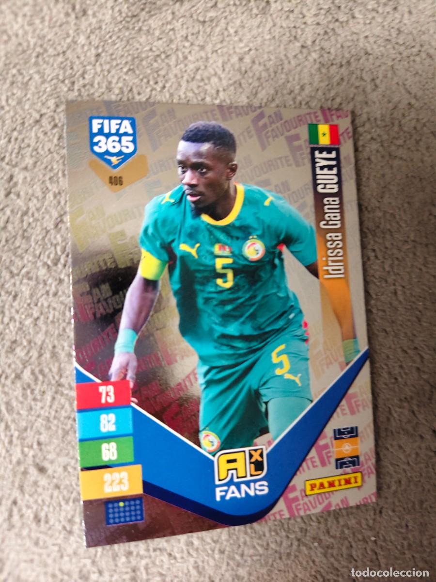 Cromos de f&uacute;tbol: 406 365 ADRENALYN 26 27 IDRISSA GANA GUEYE SENEGAL FAN FAVOURITE 2026 2027 FIFA PANINI AAV