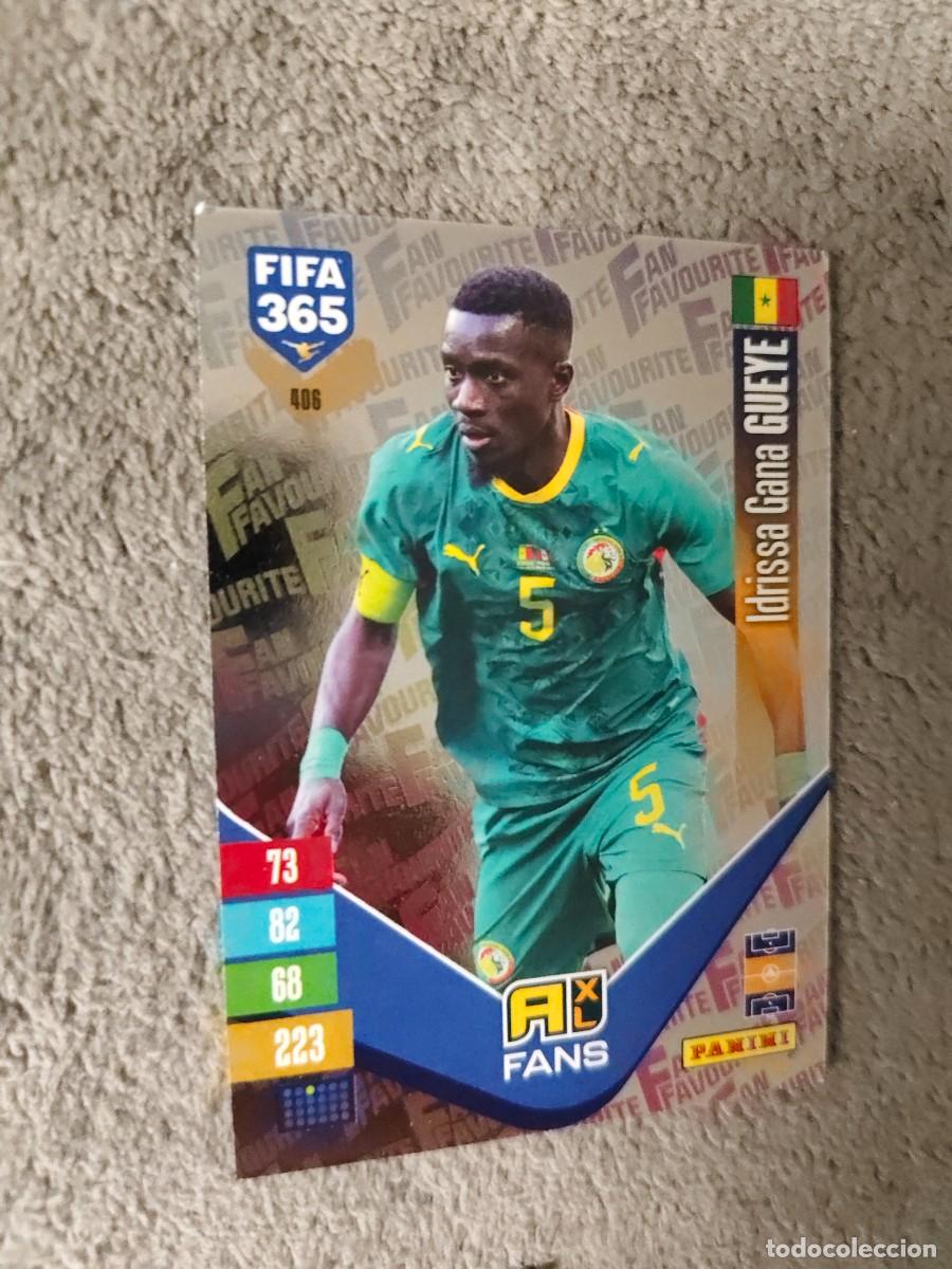 Cromos de f&uacute;tbol: 406 365 ADRENALYN 26 27 IDRISSA GANA GUEYE SENEGAL FAN FAVOURITE 2026 2027 FIFA PANINI AAV