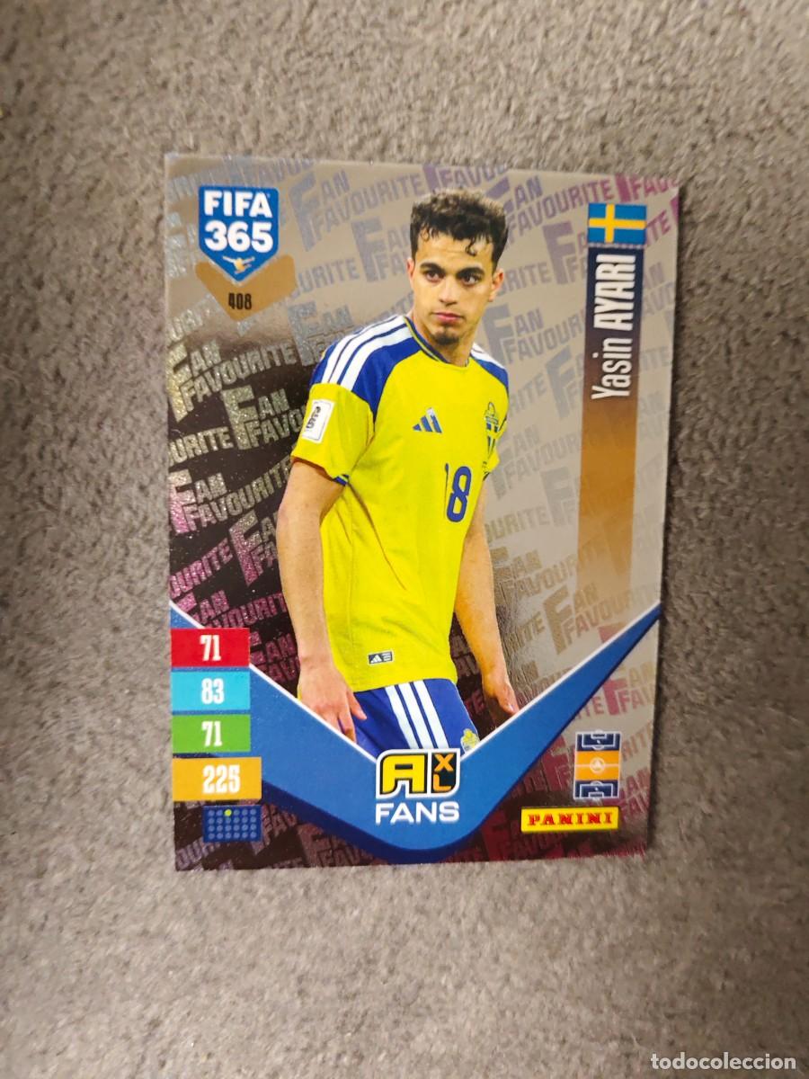 Cromos de f&uacute;tbol: 408 365 ADRENALYN 26 27 YASSIN AYARI SUECIA FAN FAVOURITE 2026 2027 FIFA PANINI AAV
